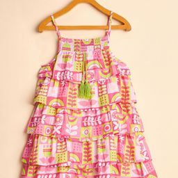 Stylo Bug Floral Print A-Line Dress-picture-3