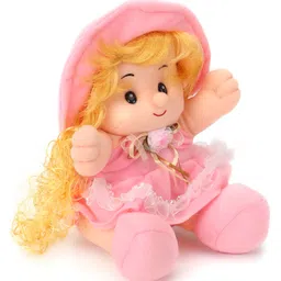 Funzoo Karina Doll Pink - 25 cm (Flower design and colour may vary)-image-42