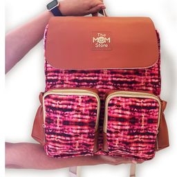 The Mom Store Indie Collection Scarlet Rain Diaper Backpack - Multicolour-picture-2