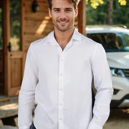 Celio Men Classic Opaque Casual Shirt-image-97