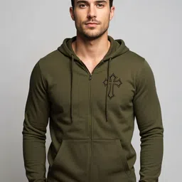 ADRO Men Printed Hooded Sweatshirt-picture-50