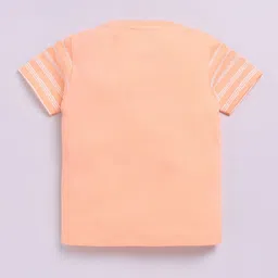 LITTLE NINJA Boys 2 Printed Applique T-shirt image 2