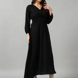 Krunal Raiyani Fit & Flare Maxi Dress-picture-18