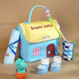 Little Surprise Box LLP Kids 22-Pcs Super Cute Printed Cotton Apparel Gift Set-image-78