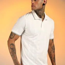 Campus Sutra Men Polo Collar Pockets T-shirt-image-68