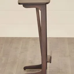 GLOBALLY INDIAN Brown Wooden Rectangle BedsideTable image 5