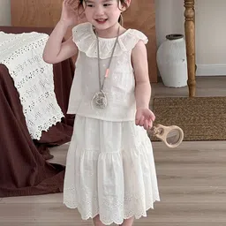 LULU & SKY Girls Top with Skirt image 2