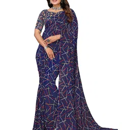 Moda Rapido Abstract Printed Saree-picture-22