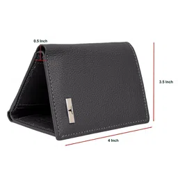 URBAN FOREST Men Leather RFID Three Fold Wallet image 4