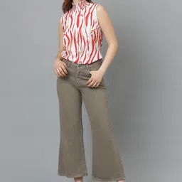 Kotty Print Crepe Top image 2