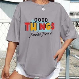 Genzy Women Typography Printed T-shirt-image-44