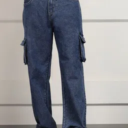 ANGERHOOD Men Easy Wash Cargos Trousers-picture-10