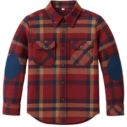 KICO Boys Classic Tartan Checks Checked Casual Shirt image 2