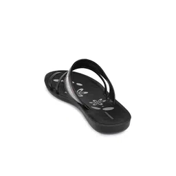 PENNEN Women PU Printed One Toe Flats With No Back Strap image 3