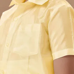 Ramraj Boys Spread Collar Shirt With Veshti image 3