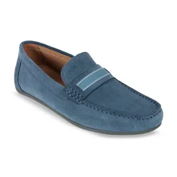 DAVINCHI Men Suede Slip On Loafers image 2