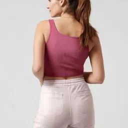 Absorbing Crepe Crop Top image 3