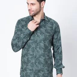 Sparky Men Floral Opaque Printed Casual Shirt-picture-19