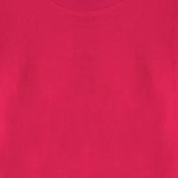 NUSYL Pack Of 2 Girls Solid Round Neck Cotton T-shirts image 3