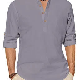 AMRIT TOP WEAR Cotton Mandarin Collar Kurta image 4