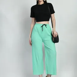 Gladly Women Flared Ethnic Palazzos-image-74