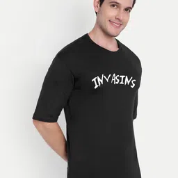 benny brooks INVASINS Graphic Printed Round Neck Regular Fit T-shirt image 3