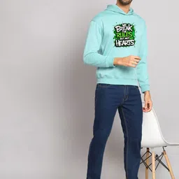 SZN Men Printed Hooded Sweatshirt image 3