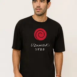 Be Crazy Minato Naruto Anime Printed Oversized Cotton T-shirt-picture-14