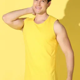 WOOSTRO Pack of 2 Printed Combed Cotton Innerwear Vests with Intelliease Technology image 4