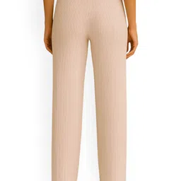 Fabflee Women Pack of 2 Comfort Straight Fit Cotton Trousers image 5