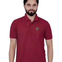 LA MILANO Men Polo Collar Slim Fit T-shirt-picture-16