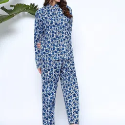 GLSGM Printed Shirt Collar Shirt & Trousers Co-Ord Set image 2