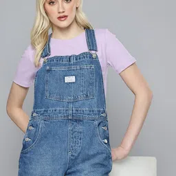 Levis Pure Cotton Shoulder Straps Playsuit-picture-11