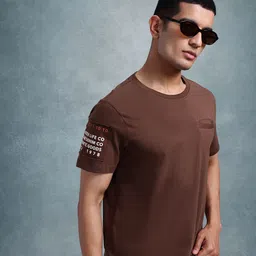 The Roadster Life Co. Printed Applique Detail Cotton T-shirt-picture-26