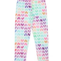 Doodle Girls Printed Cotton Leggings-picture-15