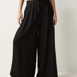 NEXT Women Crushed Pleated Wide Leg Trousers-picture-9