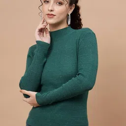 Beatnik Women Pullover with Embellished Detail-image-46