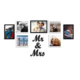 Art Street Set of 7 Black Solid Individual Photo Frames image 2