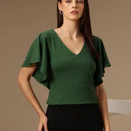 Chemistry Flutter Sleeve Top image 4