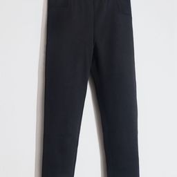 Cherry Crumble Girls  Regular Fit Black Solid Jeggings-picture-15