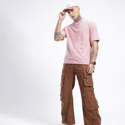 glitchez Urban Edge Textured Oversized T-shirt image 3