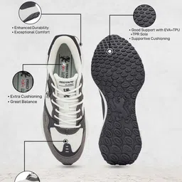 Red Tape Men Colourblocked Lace-Ups Round Toe Sneakers image 3