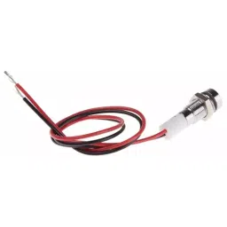 RS PRO Green, Red Panel Mount Indicator 24V DC, Mounting Hole Size 6 mm, Termination Type Lead Wires, IP Rating IP67, Model No 7227776 image 3