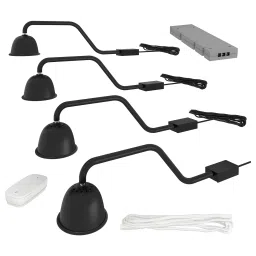 ikea tvärdrag / trådfri Lighting kit, black-picture-20