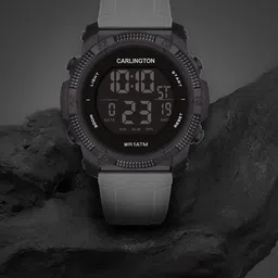 CARLINGTON Men Digital Multi Function Watch Endurance 9133 Grey-image-11