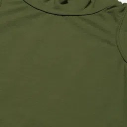 FEMEA Olive Green Crop Top image 2