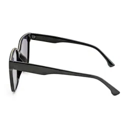 Joker & WItch Cali Black UV Protection Square Unisex Sunglasses image 5