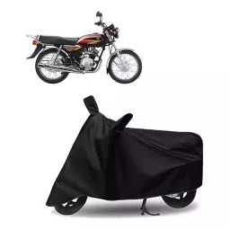 Auto Pearl Bike Cover for Yamaha Crux (Black)-picture-42