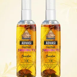 KISRA Set Of 2 Mahishmati Adivasi Herbal Jadibuti Hair Growth Oil - 120 ml Each-picture-32