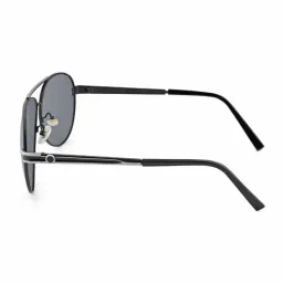 Joker & WItch Black UV Protection Aviator Sunglasses for Men image 5